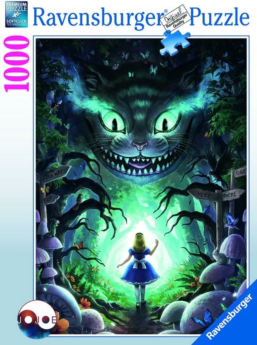 Ravensburger puzzel Disney Avonturen met Alice - Legpuzzel - 1000 stukjes