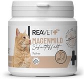 ReaVet - Magen Mild voor Katten - Ondersteunt de vertering - Ondersteunt de darmpassage - Natuurlijke mineralen - 50g