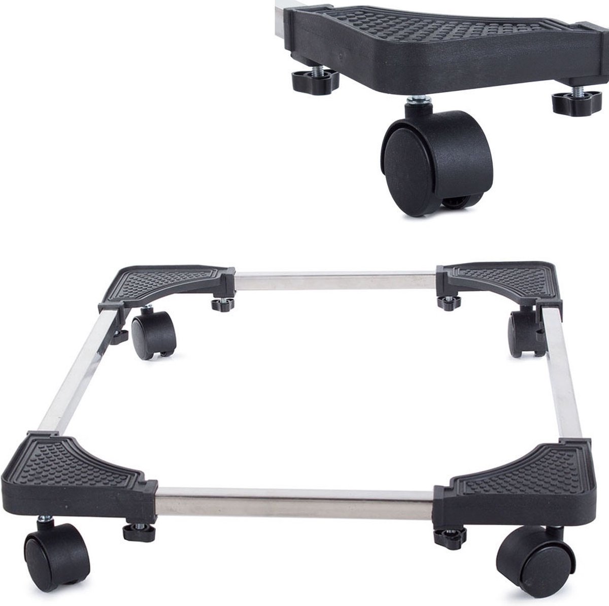 thumbnail: Verstelbaar Wasmachine Onderstel 28-31 Cm - Platform Voor Wasmachine, Droger En Vriezer