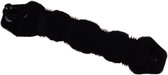 Scrunchie - Knotrolband - Elastiek - 4.5cm - Zwart