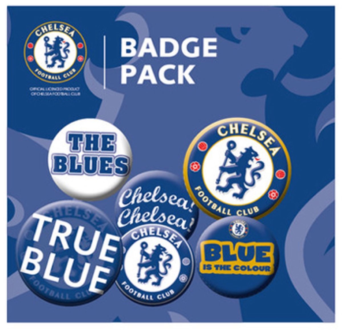 Chelsea Button Badge Set