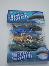 Monde Ocean 6 poissons différents.