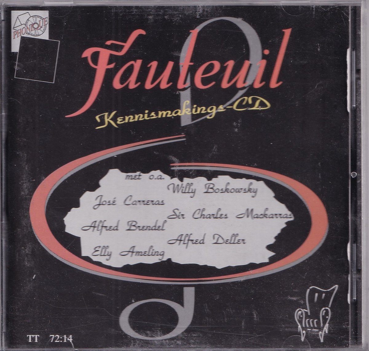 Fauteuil kennismakings-CD - Diverse artiesten spelen werken van beroemde componisten