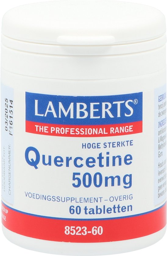 Lamberts Quercetine 500 mg - 60 tabletten - Kruidenpreparaat