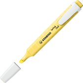 STABILO Swing Cool Pastel - Markeerstift - Perfect Voor Onderweg - Melkachtig Geel - Per Stuk