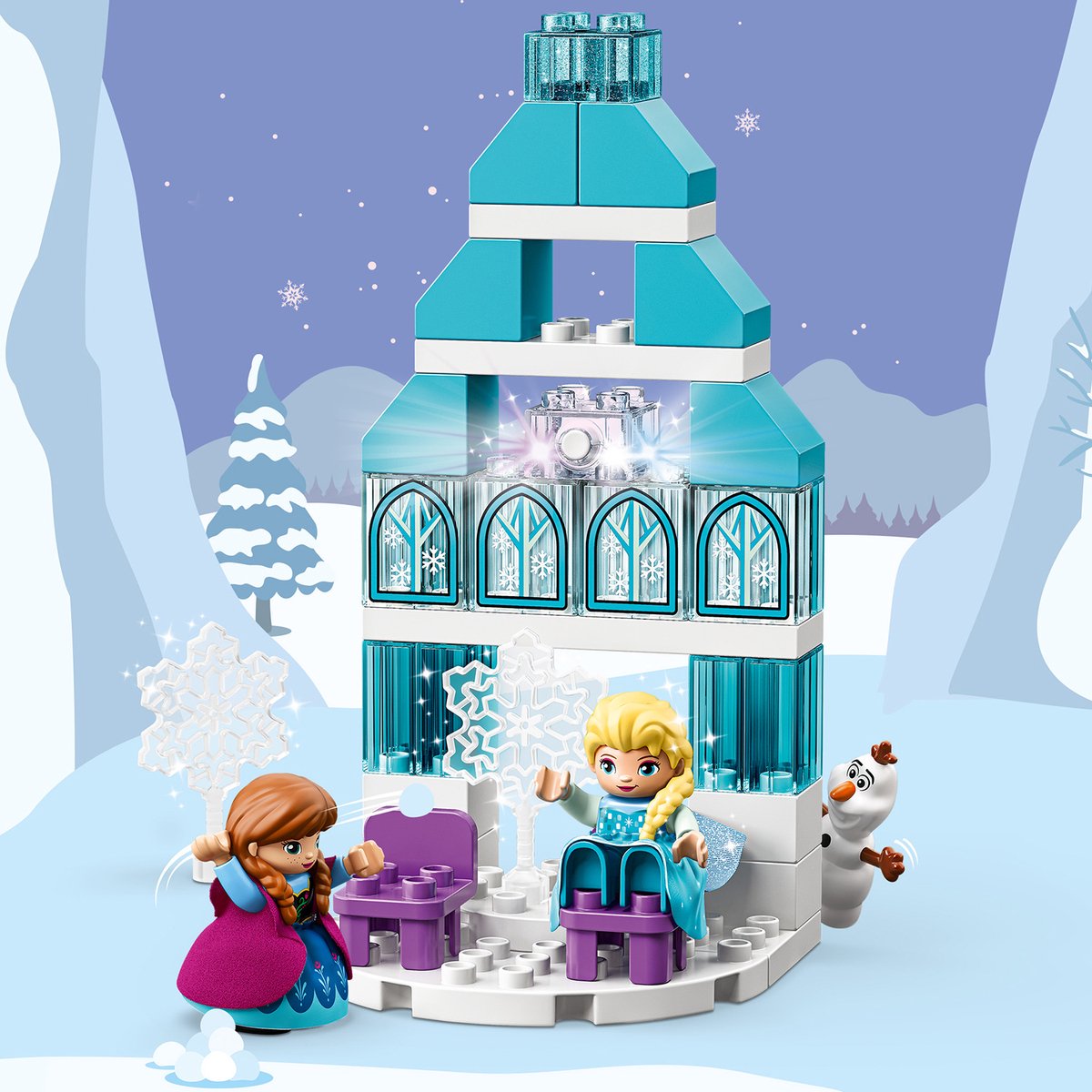 LEGO DUPLO Frozen ijskasteel 10899 — cadeau in Spellen & Speelgoed - foto 3