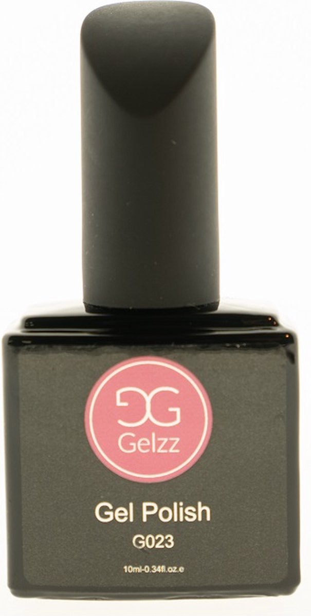 Gelzz Gellak - Gel Nagellak - kleur Pink Punch G023 - Roze - Dekkende kleur - 10ml - Vegan