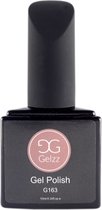 Gelzz Gellak - Gel Nagellak - kleur Light Burlywood G163 - BruinNude - Dekkende kleur - 10ml - Vegan