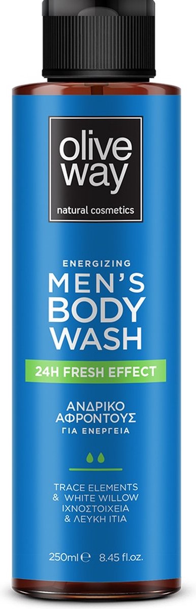 Oliveway Hydraterende Douchegel voor Mannen, Verfrist en geeft energie -bodywash men