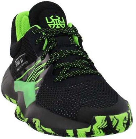 adidas Performance D.O.N. Issue 1 J Basketbal schoenen Jungen zwart 35.5 |  bol.com