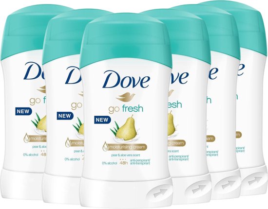 Dove Women Parfum Poire & Aloe Vera Déodorant Stick 48H - Protection 48H  contre la... | bol.com