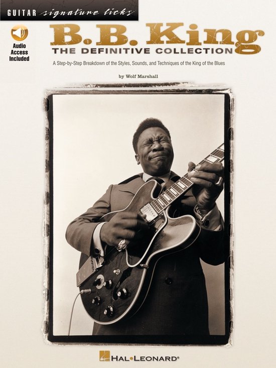B B King Definitive Coll Book & CD