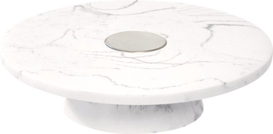 iDesign - Dakota Vanity Tray - Marmer - Wit