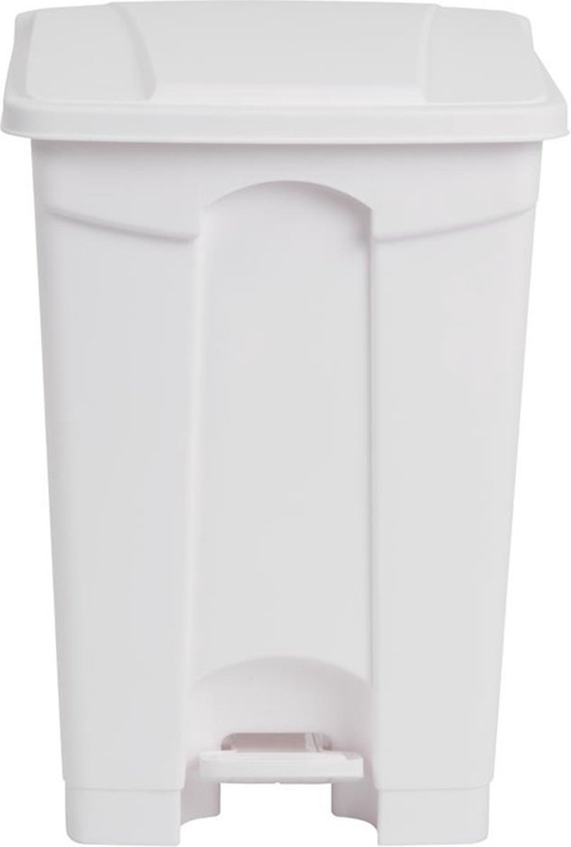 Goedkoopste Jantex afvalemmer wit 45L