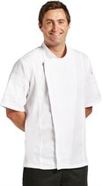 Chef Works Urban Springfield Veste de chef avec fermeture éclair | Blanc - Taille L