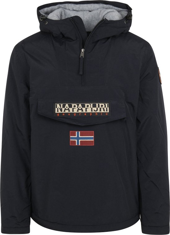 Napapijri Rainforest Jas Zwart Maat M Modernfit