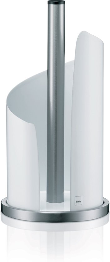 Porte-rouleau de cuisine Blanc - Kela | Stella