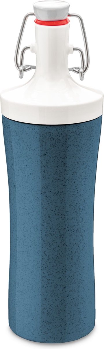 Waterfles, 425 ml, Organic Diep Blauw - Koziol | Plopp To Go