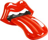 Sunnylife - Rolling Stones Luchtbed 3D Deluxe - PVC - Rood