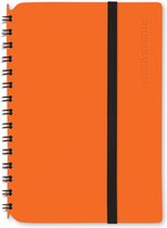 Vacavaliente - Notitieboek A6 - Gerecycled Leer - Oranje