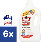 Omino Bianco Wit Vloeibaar Wasmiddel (Voordeelverpakking) – 6 x 2 l (240 Wasbeurten)