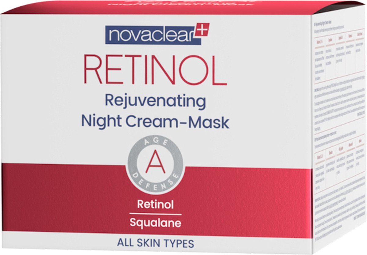 NovaClear Retinol Rejuvenating Night Cream-Mask 50ml.