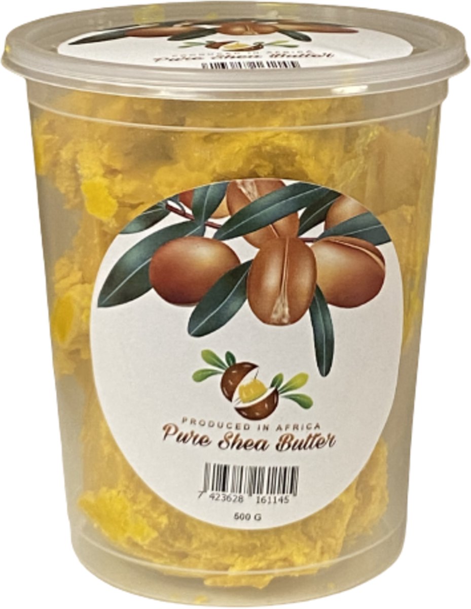 African Pure Natural Shea Butter (Yellow) 500 g