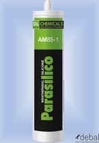 Parasilico AM 85-1 neutrale siliconenkit zwart 300ml kit voegkit