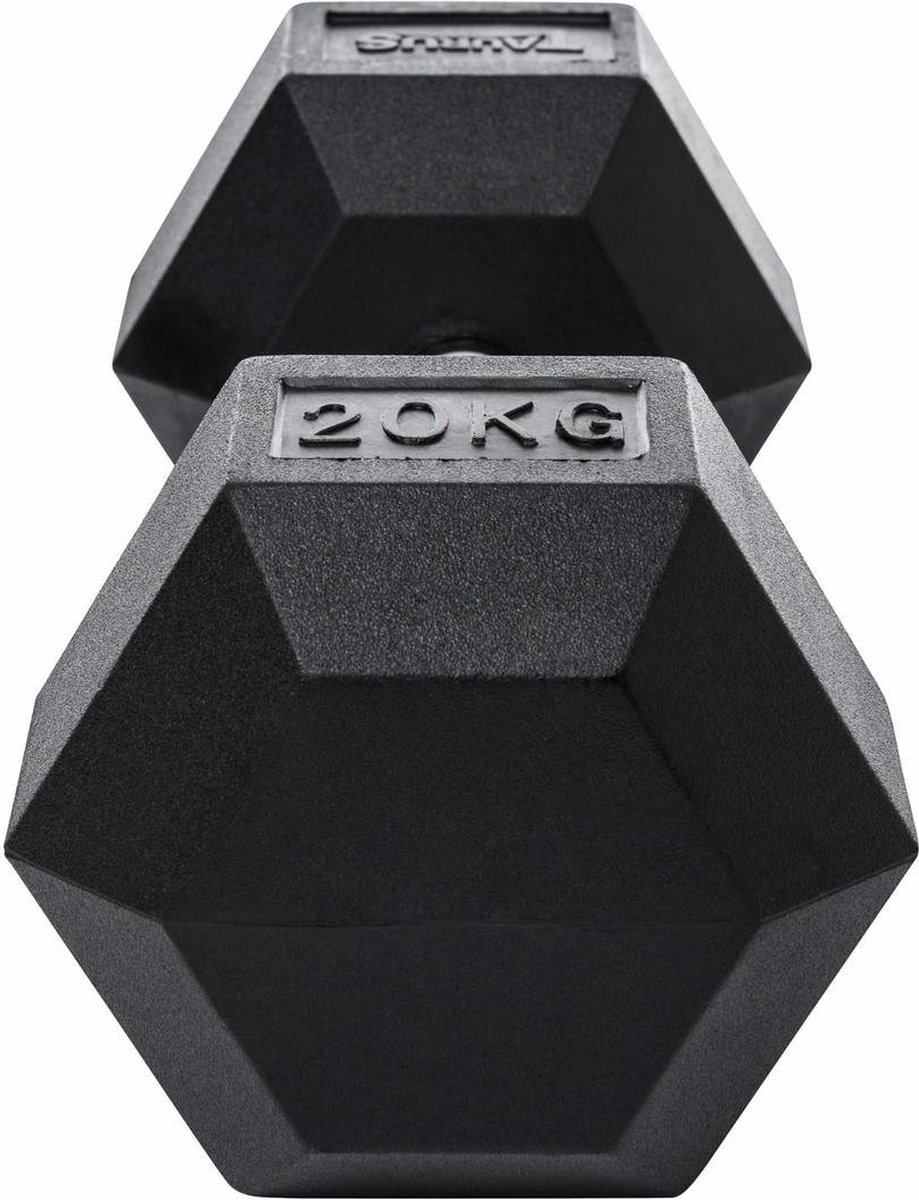 Taurus Hexagon compact dumbbell 25kg – dumbell – zeshoekig – halter – per stuk