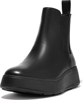 Fitflop F-mode Leather Laarzen Zwart EU 38 Vrouw