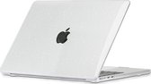 Mobigear Laptophoes geschikt voor Apple MacBook Air 13 Inch (2022-2024) Hoes Hardshell Laptopcover MacBook Case | Mobigear Glossy | Doorzichtig Hoesje MacBook Air 13 Inch (2022-2024) - Transparant - Model A2681
