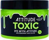Attitude Hair Dye - Toxic Neon UV Semi permanente haarverf - Groen