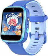 West Watch Kinder Smartwatch WERKT ZONDER APP Cloud - Spelletjes- Stappenteller- Camera - Model River Blauw