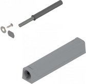 Blum Tip-on met magneet - Korte versie - Grijs - 956.1004 V1R736 - Inclusief adapterplaat