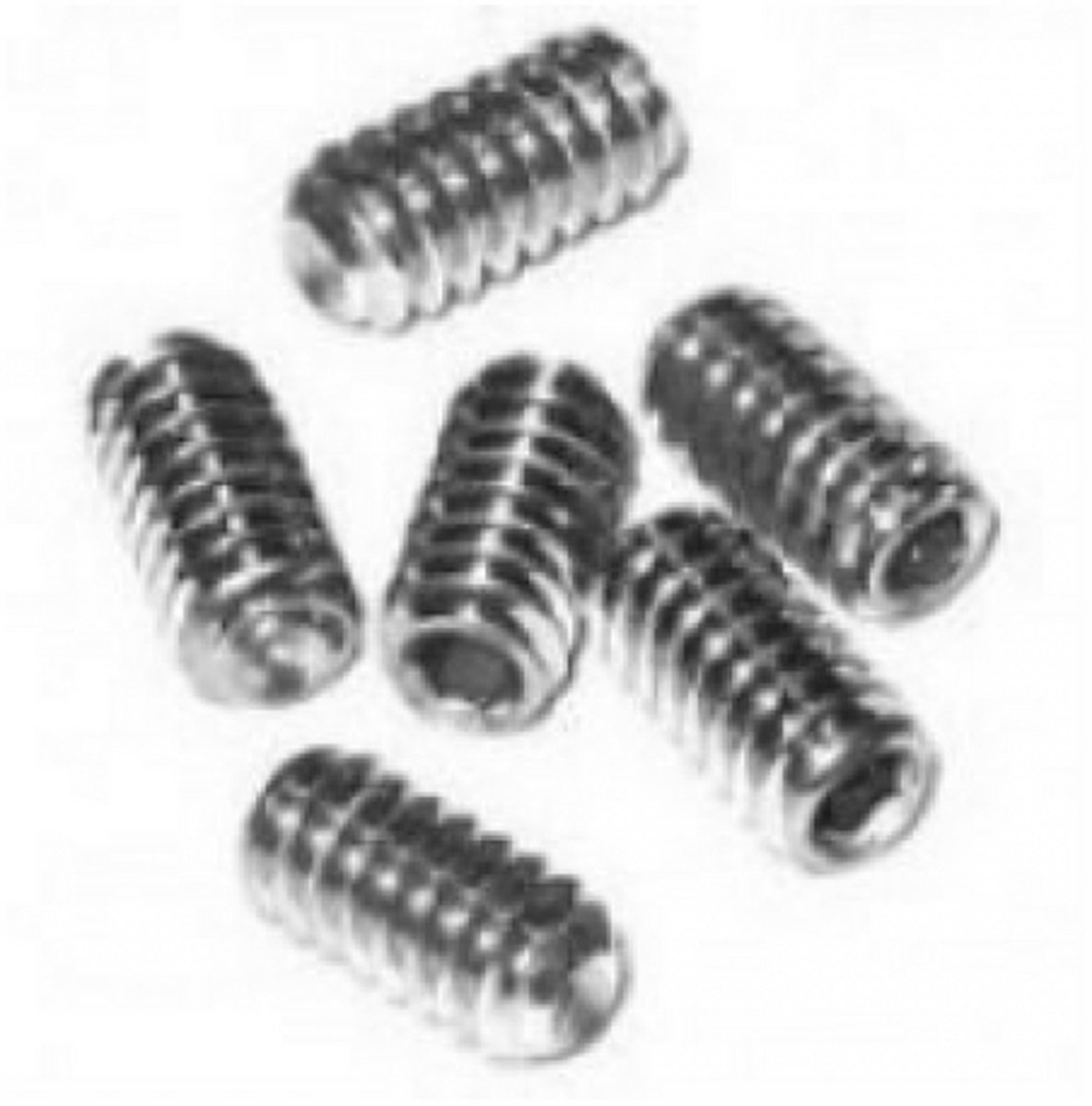 2025 Noordcore Fcs Compatible Vin Schroeven X 6 Nh02 - Zilver
