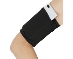 WiseGoods Luxe Hardloop Band Telefoonhouder Arm - Armband Hardlopen - Sporten - Sport - Telefoon Accessoires - Smartphone - Zwart