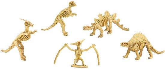 Thumbnail van een extra afbeelding van het spel uithakset Dino skelet opgraving set