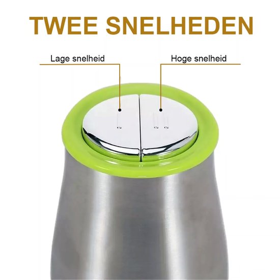 Elektrische hakmolen, 1000 W, met roestvrijstalen kom, mini-elektrische vleesmolen, 6 l, met 4 messen van roestvrij staal, multifunctionele elektrische knoflookhakmolen voor vlees, groenten, ui en