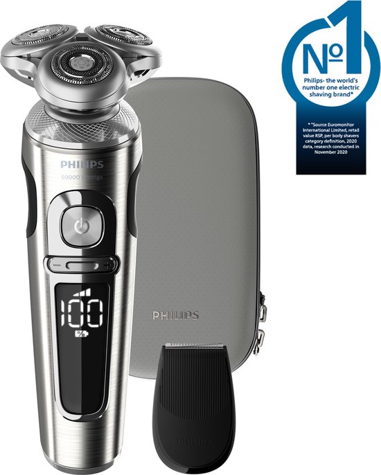 Correct Aanhankelijk borduurwerk Philips Shaver S9000 Prestige SP9820/12 - Scheerapparaat | bol.com