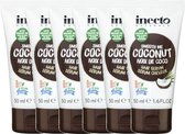 Inecto – Coconut Hair Serum – 6 pak – Hydraterend – Kokosolie – Droog haar