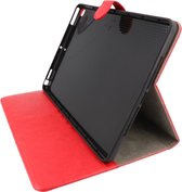 Tablette Case - Premium Book Case - Convient pour iPad 9,7 pouces 2018 - 2017 - 2016 - Rouge