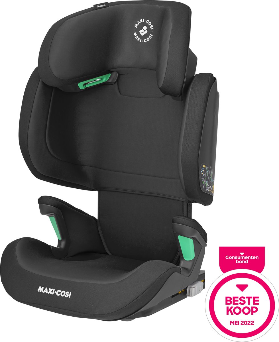 onstabiel geroosterd brood ruimte Maxi-Cosi Morion i-Size Autostoeltje - Basic Black - Beste koop  Consumentenbond (Mei 2022) | bol.com