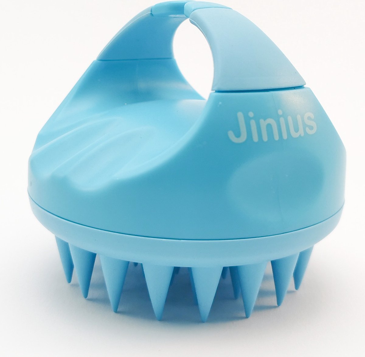 Scalp Massager - Massage Borstel Hoofdhuid - Brush - Siliconen Haarbostel - Blauw - Massage - Stress Vrij - Gezonde Hoofdhuid - Verminder Van Roos - Roosvrij - Gezond Haar