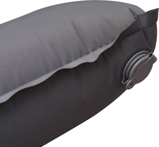 2-persoons luchtbed met ingebouwd opblaassysteem 205x140x10 cm — afbeelding 3