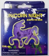Glow in the Dark - Eenhoorn Paars - Unicorn
