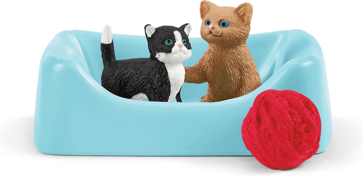 schleich FARM WORLD - Wandeling met een schattig katje - Speelfigurenset - Kinderspeelgoed voor Jongens en Meisjes - 3 tot 8 jaar - 9 Onderdelen — afbeelding 16