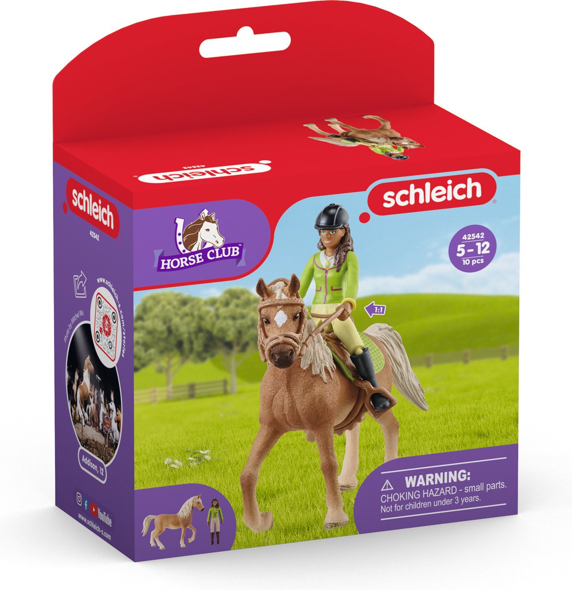 Soldes Schleich École d'équitation avec cavalière et chevaux 2024