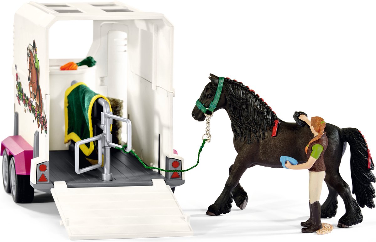 Schleich - Horse Club - Pickup met paardentrailer - 42346 — afbeelding 11