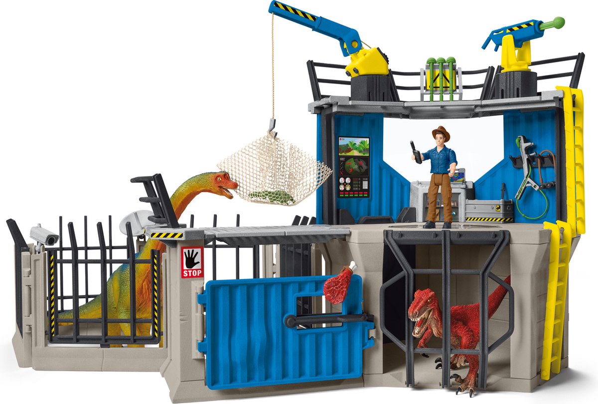 Schleich Dinosaurus Groot Dino-onderzoekstation - Speelfigurenset - 41462 — afbeelding 15