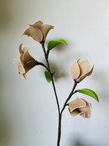 2x Nylon Bloemen - Bloemen Nylon - Nylon Flowers - Handgemaakt - Home Made - Woon Decoaratie - Interieur Decoratie - Accessoires - Diversen Kleuren - Diversen Design
